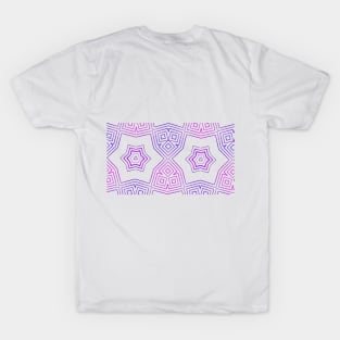 Kaleidoscopic stars #abstract T-Shirt